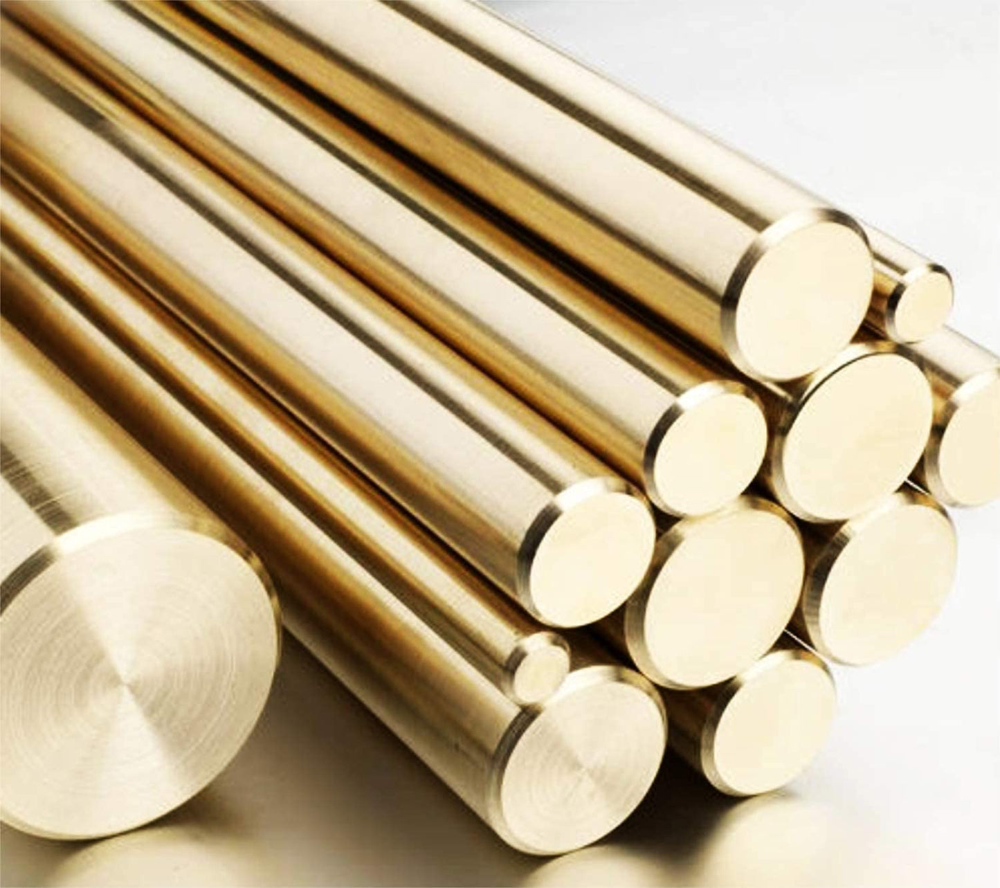 Brass round bar Grade CZ121 Rod - Diameter 10mm x 270mm 10.5" lengths ideal for model making and general applications