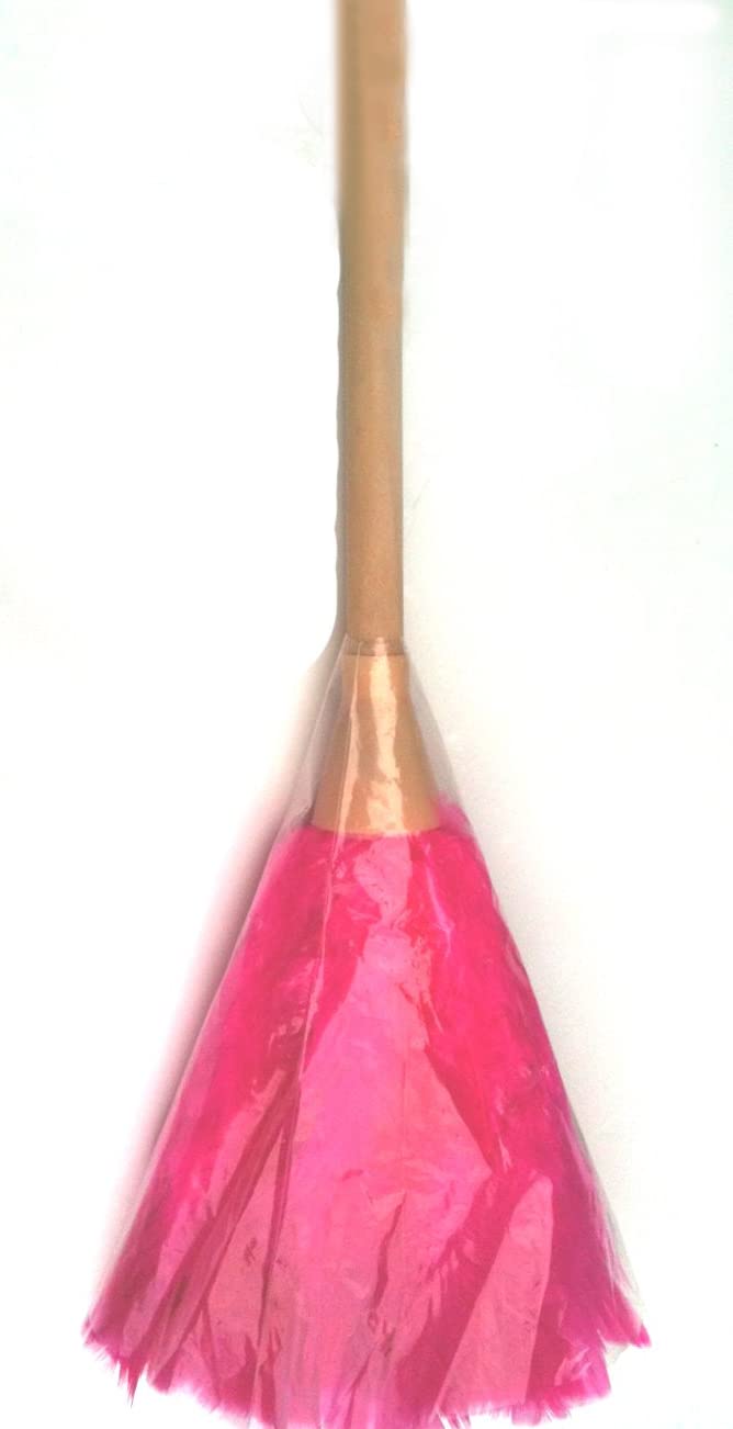 Feather Duster Vintage Woden Handle - nappyworlduk