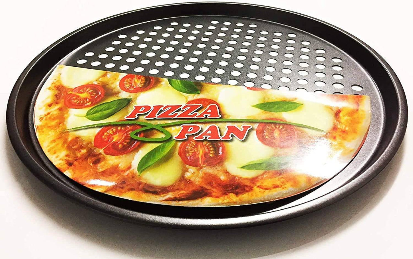 Professional Class NON STICK PIZZA TRAY 27.5CM DIAMETER KC PERFECT PIZZA RANGE - nappyworlduk