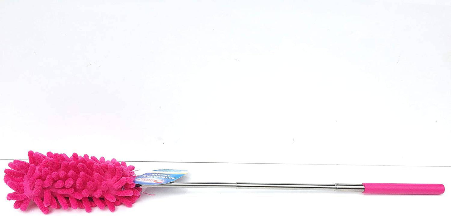 ProClean Extendable Chenille Duster- Ergonomic Soft Handle - nappyworlduk
