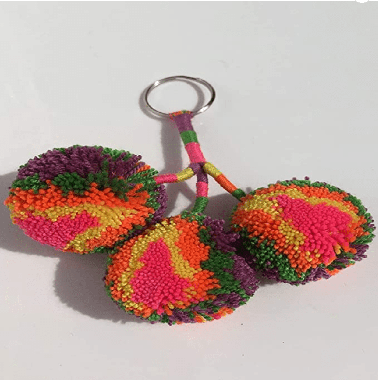 Tassel Keyring -Handmade - nappyworlduk