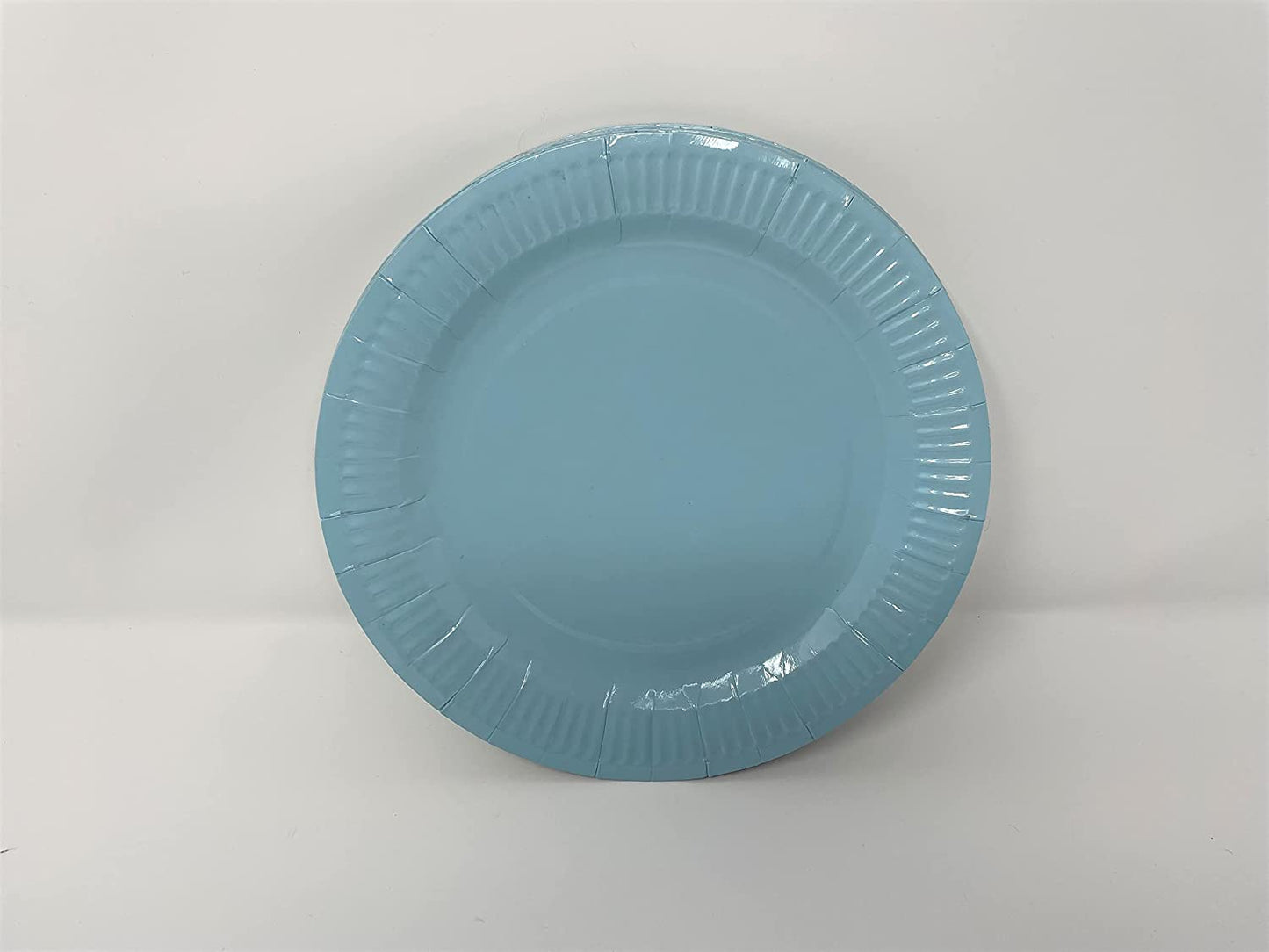 Party Plates Jaunty Partyware Pack of 15 Paper Plates 9 Inches in Diameter Assorted Colours Available Great for All Occasions Disposable Paper Party Plates Ideal Birthday Party Supplies (Blue) - nappyworlduk