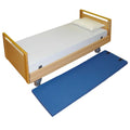 Foldable high-density foam fall out mat 60x190x7cm with carry straps for safety and easy storage