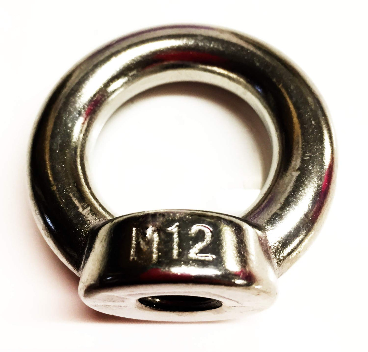 Eye Nut M12  A4 Stainless Steel Marine Grade Pack of 2 pieces