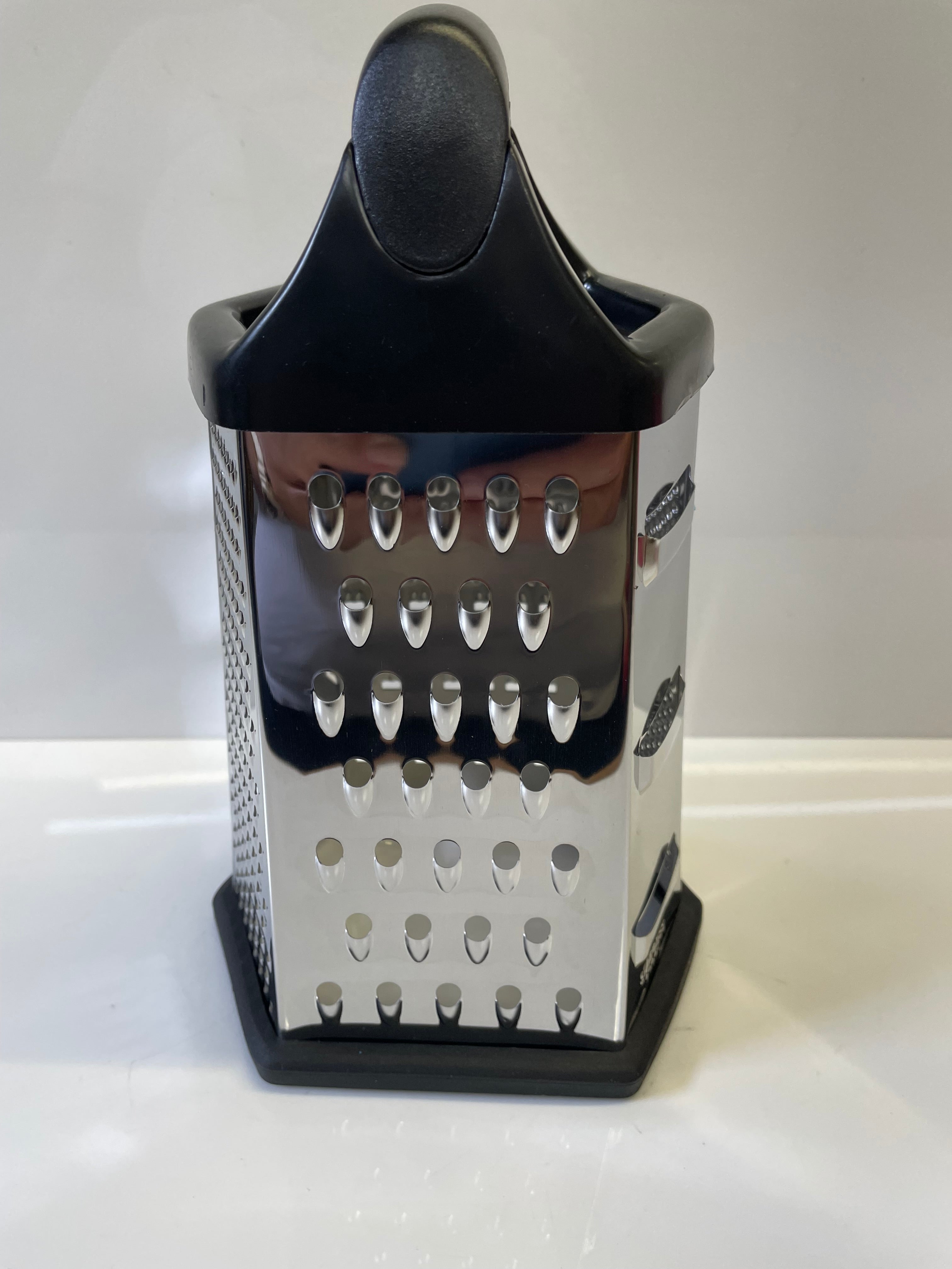 Professional Class Stainless Steel Six sided box grater 9 Inches