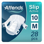 Attends slip active 10 L Pack of 28