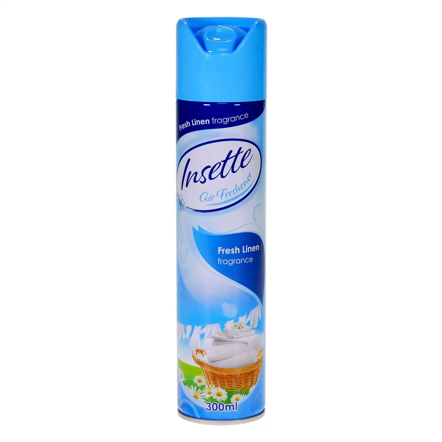 Insette Air Freshner Aerosol Spray Can Linen Fresh 300 ml Pack of 12