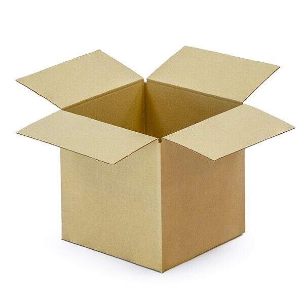 Brown Cardboard Shipping Box, 312mm x 230mm x 150mm (12” X 6”X 9”) Single Wall Boxes Pack of 25 Boxes