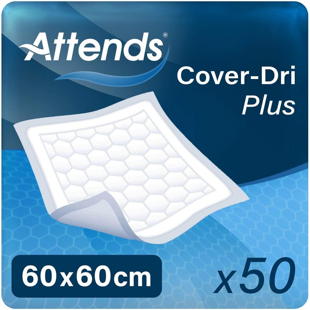 Attends Cover-Dri Plus 60x60cms 50 pack