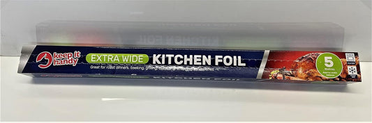 Professional Class Kitchen Foil 44cm x 5 Metres - Extra Wide Aluminium Foil