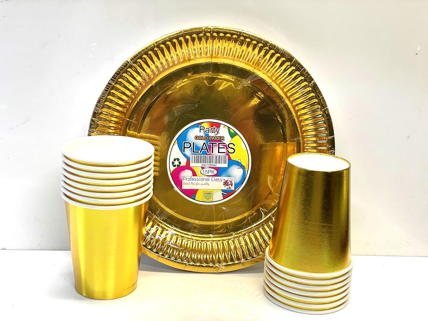 party paper plates and cups