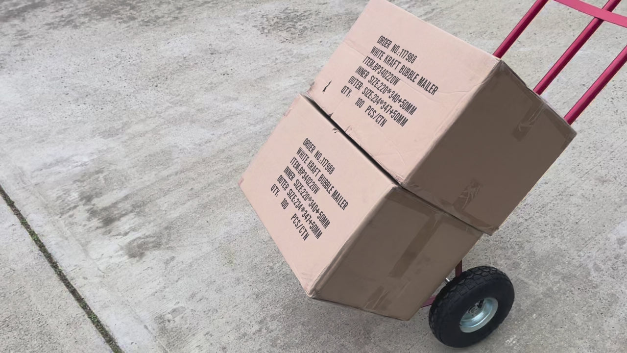 Industrial Performance: Heavy-Duty 200kg P-Handle Sack Truck