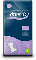Attends Contours Regular 4 Pads Pack of 42 - nappyworlduk