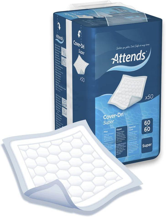 Attends Cover-Dri Super 60x60cm Surface Protection - nappyworlduk