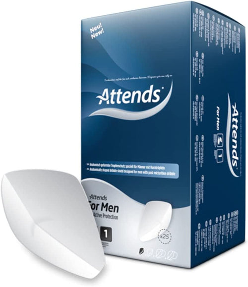 Attends for Men Level 1-Pack of 25 - nappyworlduk