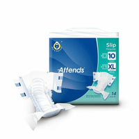 Attends Unisex Incontinence Pads Slip Regular 10 - Extra Large (1 Pack of 14)