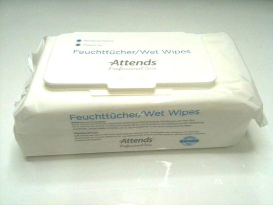 Attends Wet Wipes Pack of 80 Wipes - nappyworlduk
