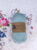 Acrylic Double Knit Baby Yarn 50g (Blue) - nappyworlduk