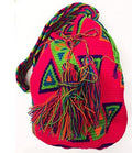 Wayuu Knitted Handmade Shoulder Bag -(Fiesta Night) - nappyworlduk