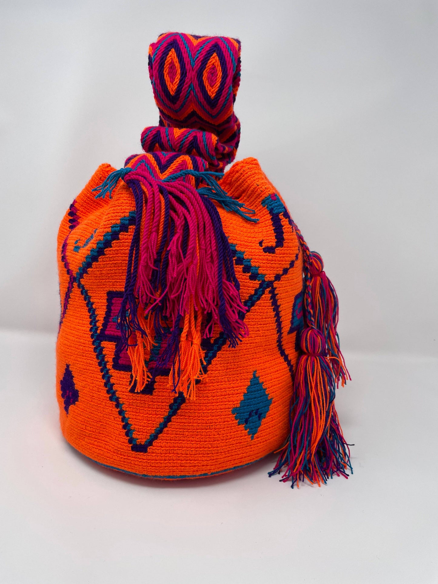 Chica bonita fashion bag ( Orange smile ) - nappyworlduk