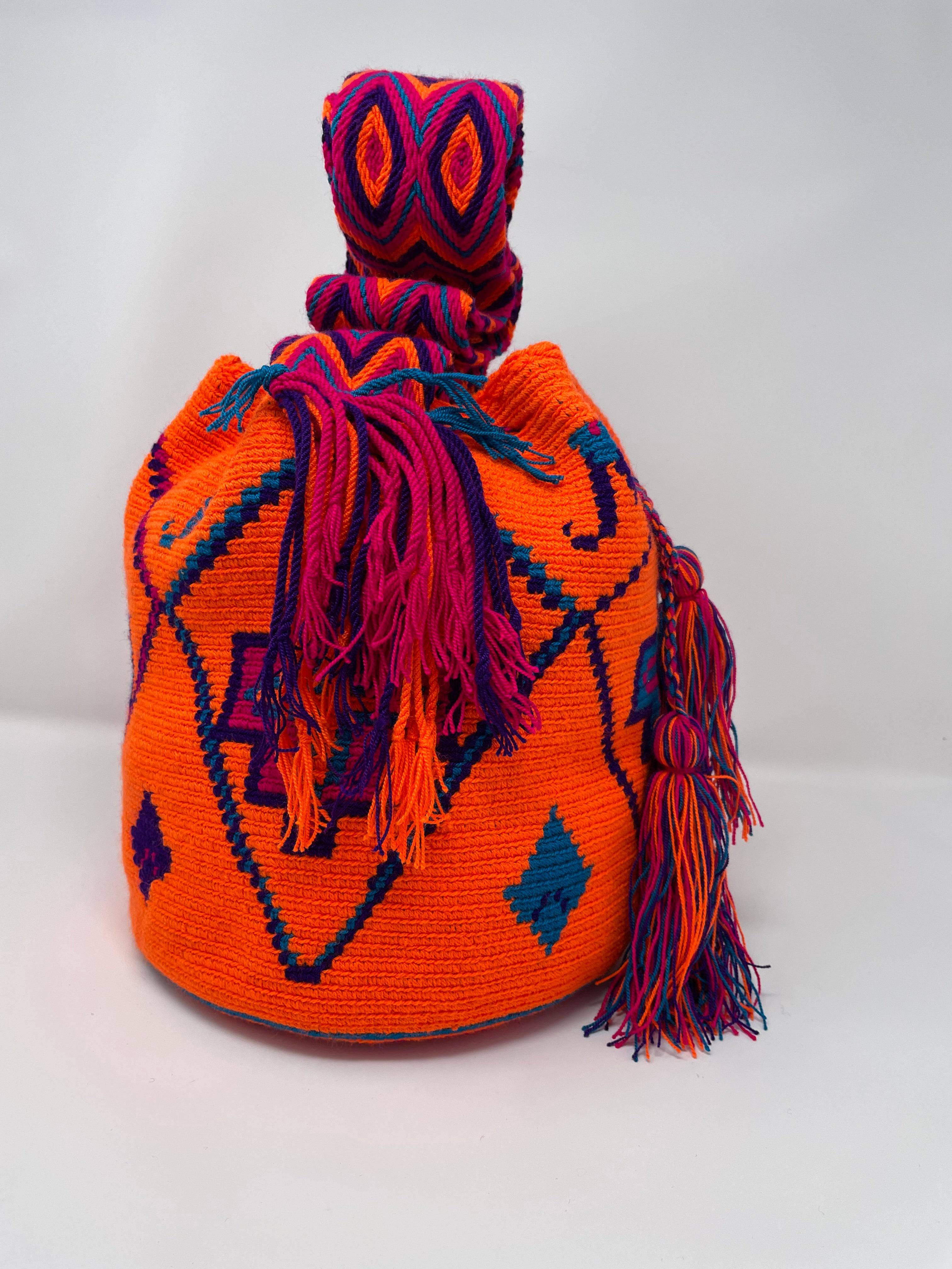 Chica bonita fashion bag ( Orange smile ) - nappyworlduk