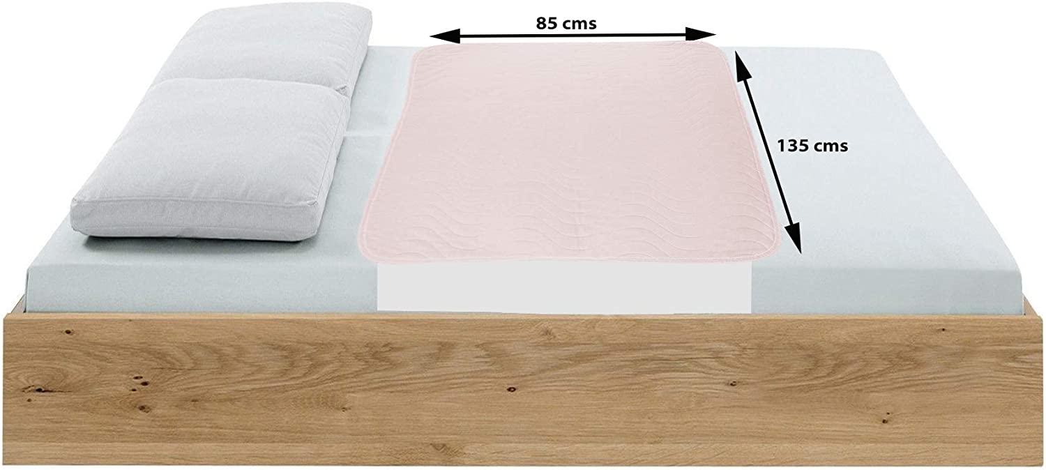 Washable Double Bed Pad / Protector with Tucks - nappyworlduk