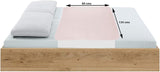Washable Double Bed Pad / Protector with Tucks