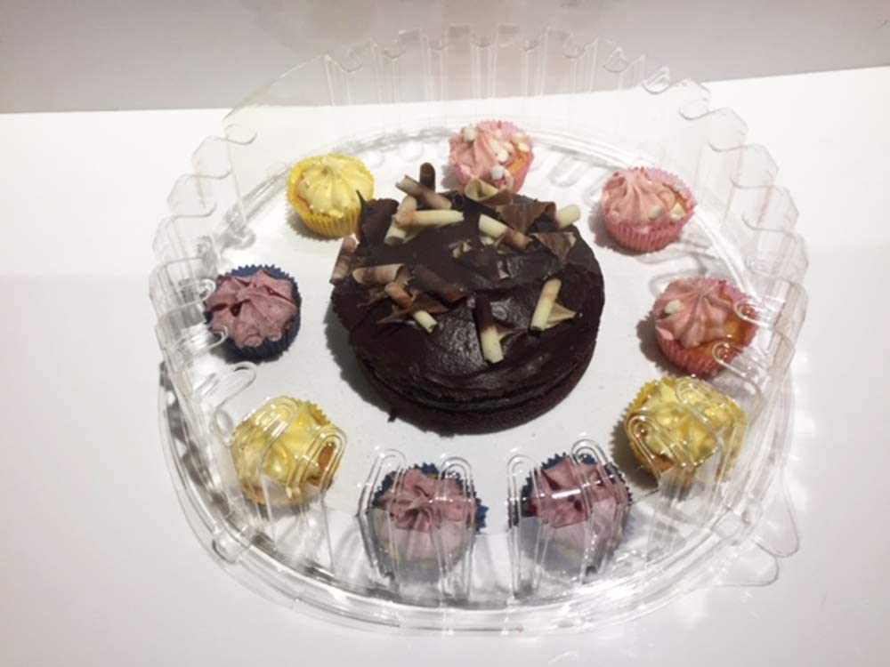 Clear Round Cake Lid-10.5' x3.5'(27cm x 9cm) – nappyworlduk