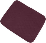 NRS Healthcare M35938 Incontinence Protection Chair Pad- Burgundy - nappyworlduk