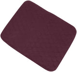 NRS Healthcare M35938 Incontinence Protection Chair Pad- Burgundy