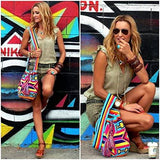 Luxury Holiday shoulder bag beautiful for any occasion (Neon)