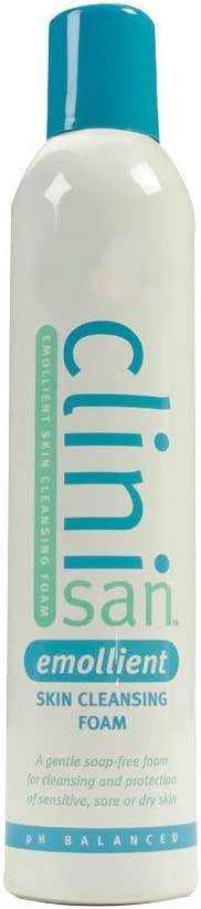 clinisan Emollient Skin Cleansing Foam Spray 400ml - nappyworlduk
