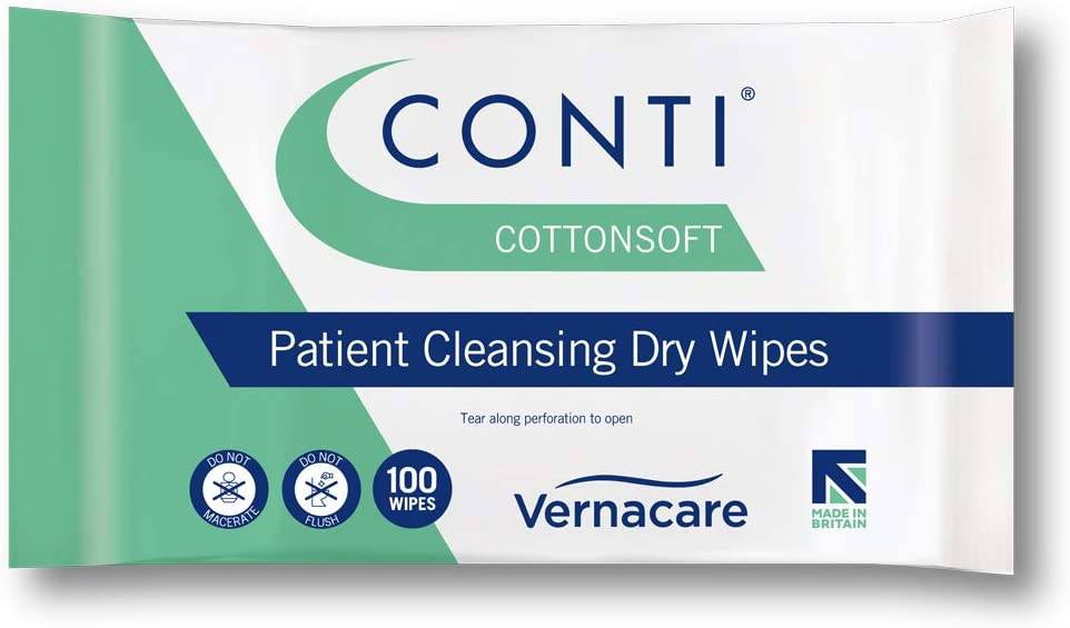 Conti cottonsoft large wipes - nappyworlduk