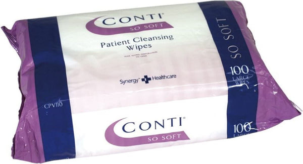 Conti So Soft Large Wipes Pack of 100