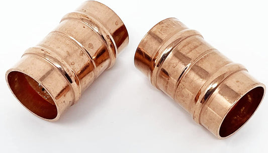 Pre-Soldered Copper Straight 15mm - Pack of 2 - nappyworlduk