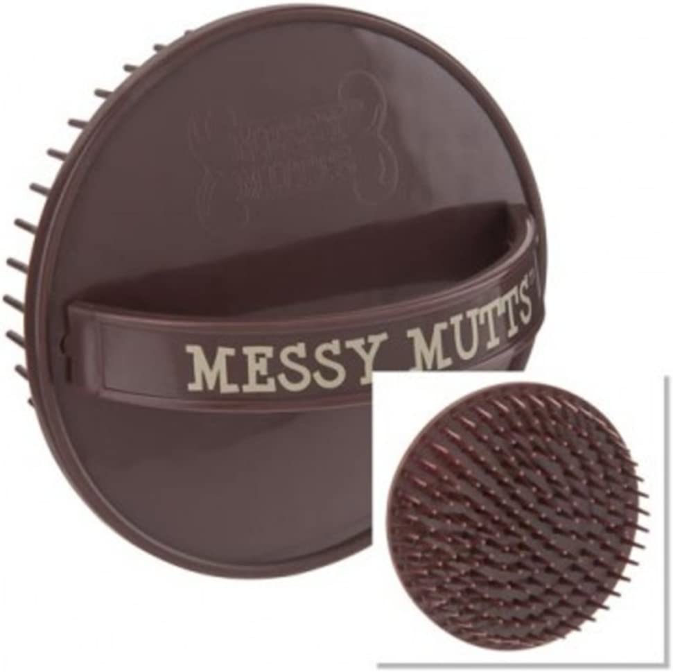 De-Tangling Dog Brush - Easy Grip Handle - nappyworlduk