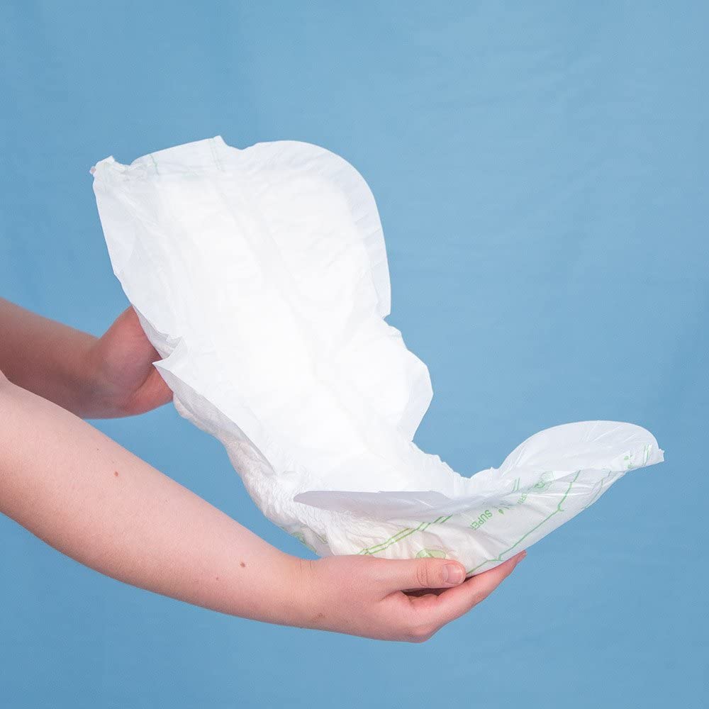 Euron ID Expert Form Shaped Incontinence Pads (Anti Leak Cuffs) - Super (21) - nappyworlduk