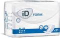 Euron ID Expert Form Plus Size 2 Shaped Incontinence Pads with anti-leak cuffs and wetness indicator pack of 21