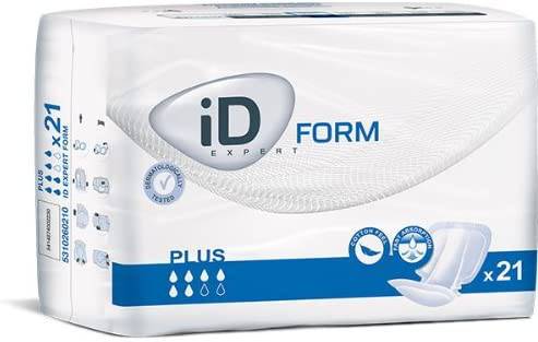 Euron ID Expert Form Plus Size 2 Shaped Incontinence Pads (Anti Leak Cuffs) (21)Formerly Euron Flex Extra