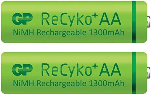 GP BT 1300 mAh 1.2 V NiMh 250 Baby Monitor AA Battery (Pack of 2) - nappyworlduk