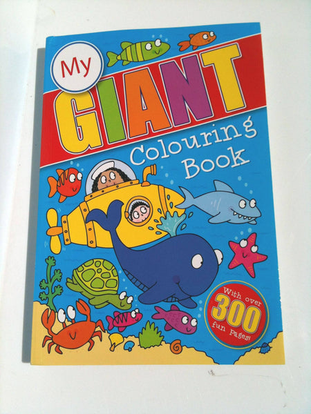 Giant Colouring Book-with over 300 fun Pages [Paperback] Great Expressions