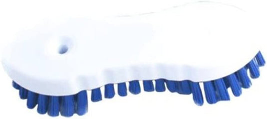 Hand Scrubbing Brush- 8 Inches Blue - nappyworlduk