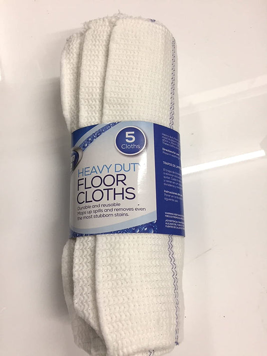 Heavy Floor Cloths Pack of 5 - nappyworlduk