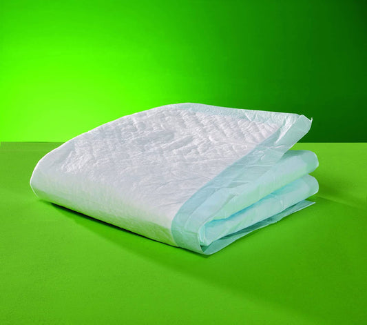 Lille Hygiene Mat, Disposable Protect, Incontinence Bed Protector, Fast Abstraction Disposable Absorbent Sheets, Ultra Comfort, Size 60 cm x 90 cm, Pack of 25 - nappyworlduk
