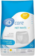 iD Expert Fix Comfort Super net pants small pack of 5 for secure pad fit and anti-leakage protection