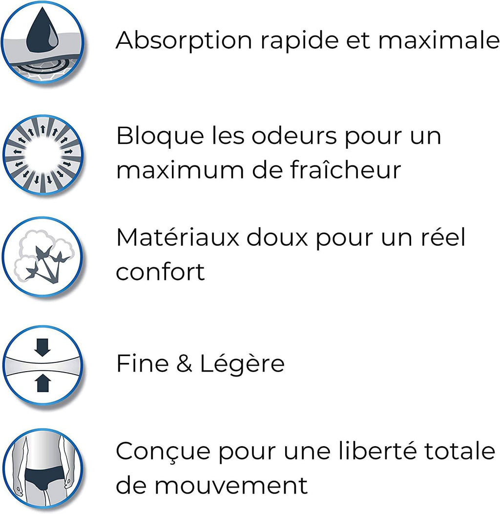 iD for Men Level 2 Incontinence Pads (1 Pack of 10) - nappyworlduk