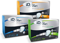iD for Men Level 2 Incontinence Pads (1 Pack of 10) - nappyworlduk