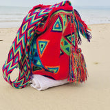 Handmade Wayuu  Mochila Shoulder Bag - nappyworlduk
