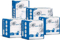 ID Expert Plus Disposable Incontinence Pads packaging in various sizes with 14 pads per pack for secure, comfortable, and odor-controlling protection