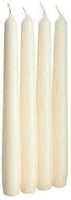 Ivory Dinner Table Candles 4 Pack